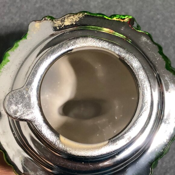 Ceramic Christmas Tree Teapot Hand Painted Metallic Glazed 1998 By Allure Home - Picture 8 of 16